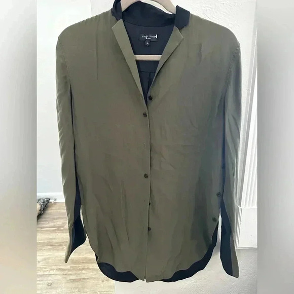 Rag & Bone‎ NWOT silk long sleeve tunic top - Picture 1 of 4